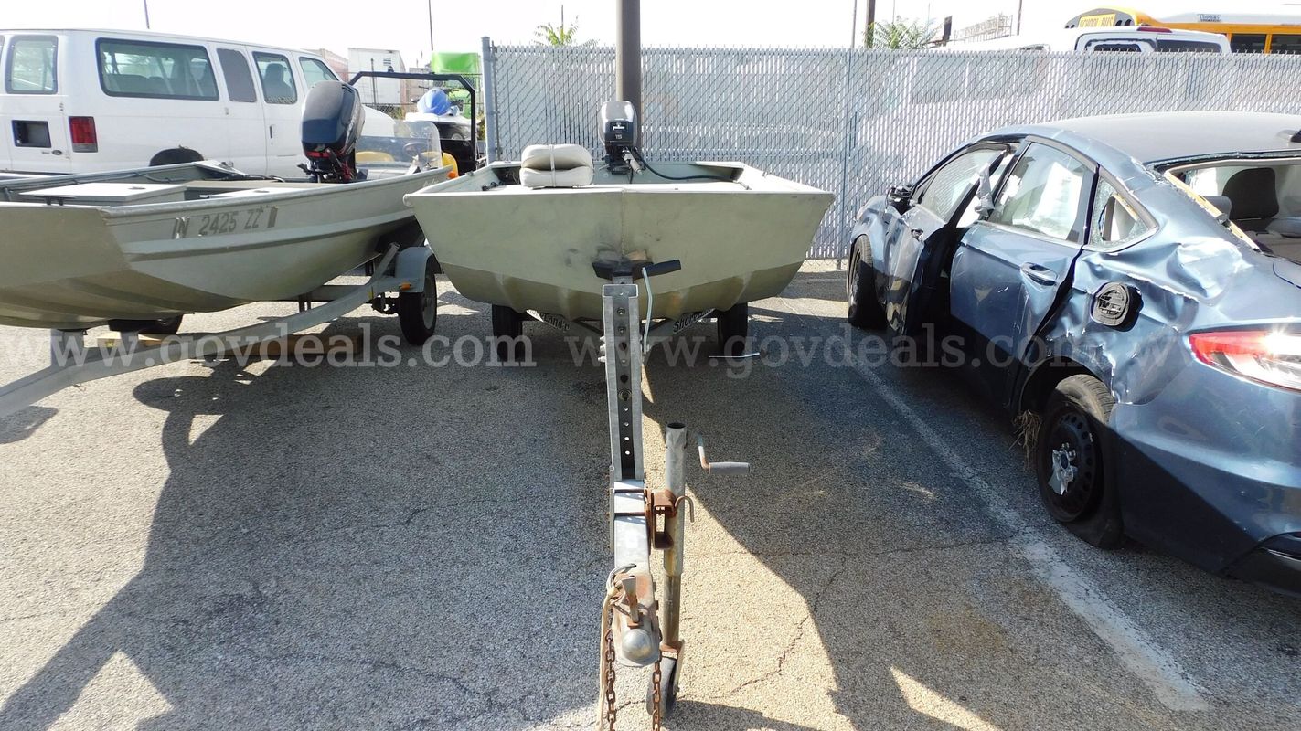 1992 ShoreLandr & 1996 Seaark John Boat