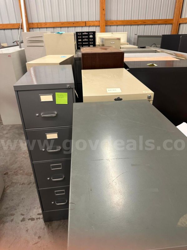(6) 4-drawer filing cabinets
