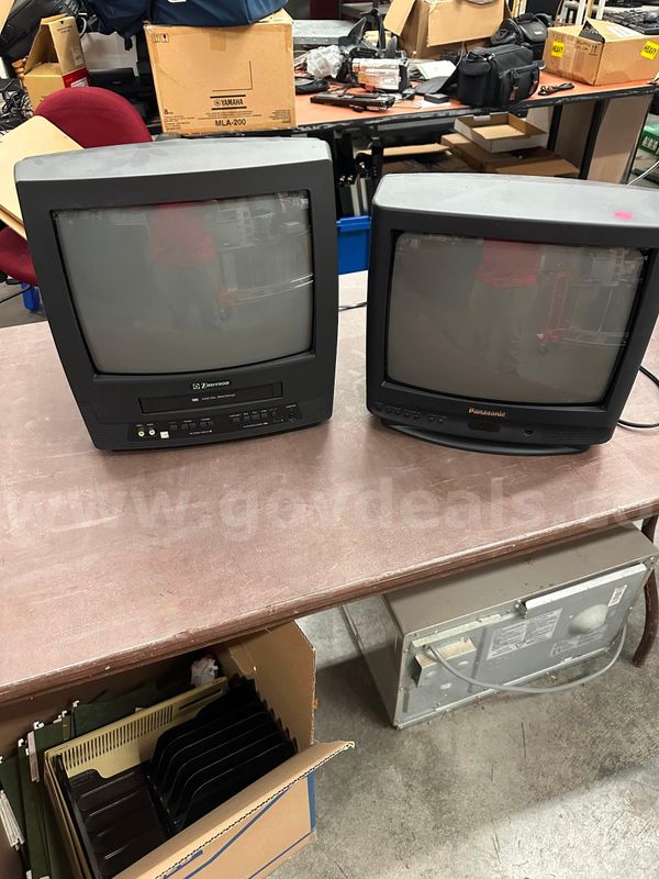 (2) 11" TVs with Remotes