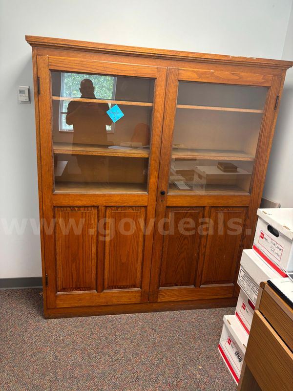 Double Wooden Cabinet