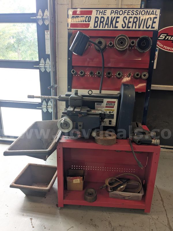 AMMCO Off car brake Lathe Model 3850