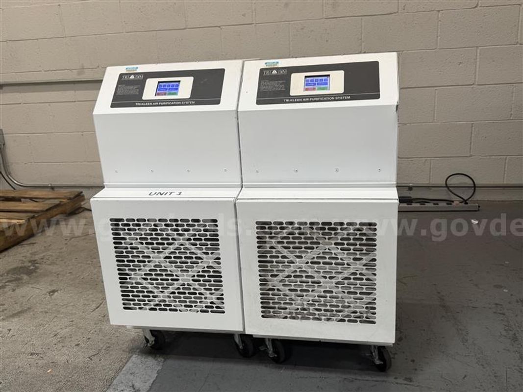 TRI-KLEEN 400UV AIR PURIFICATION SYSTEM, SN#B4252020097 42520200104