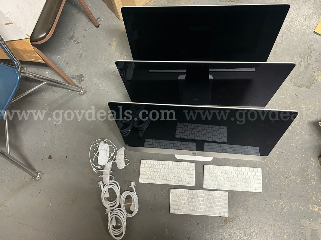 Lot of 3 Apple iMacs ("Core i5" 3.1 27" 5K, 2020) available for sale
