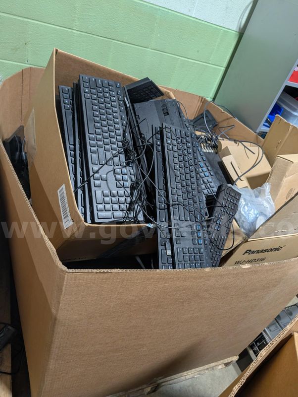 Misc. Computer Equip., Cabling, and Tech Waste