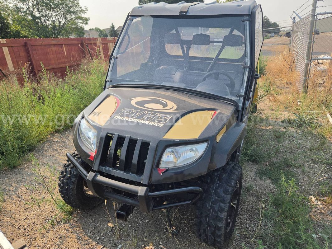 2015 Arctic Cat Prowler 700 HDX XT 4x4 UTV with Cab & Meyer Snow Plow