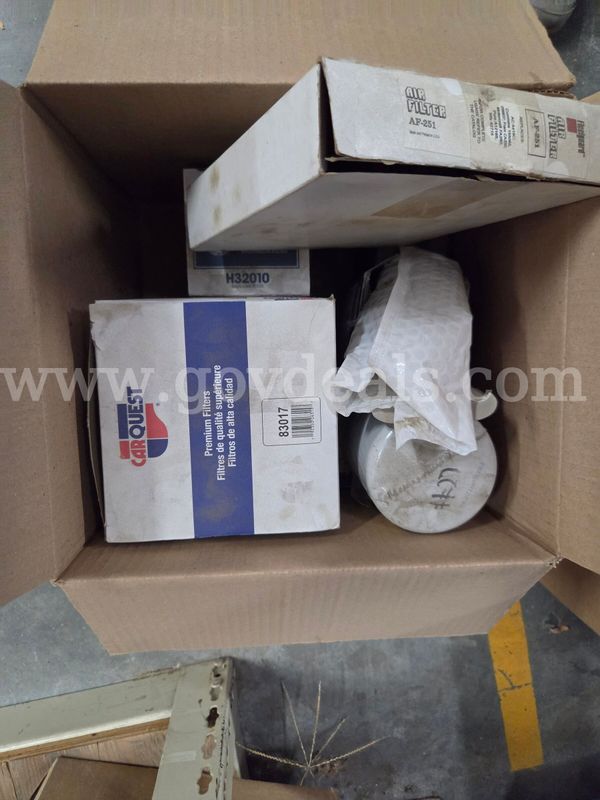 Lot of Assorted Fleet Maintenance Parts & Filters – Ford, International, Baldwin, Motorcraft & Carquest