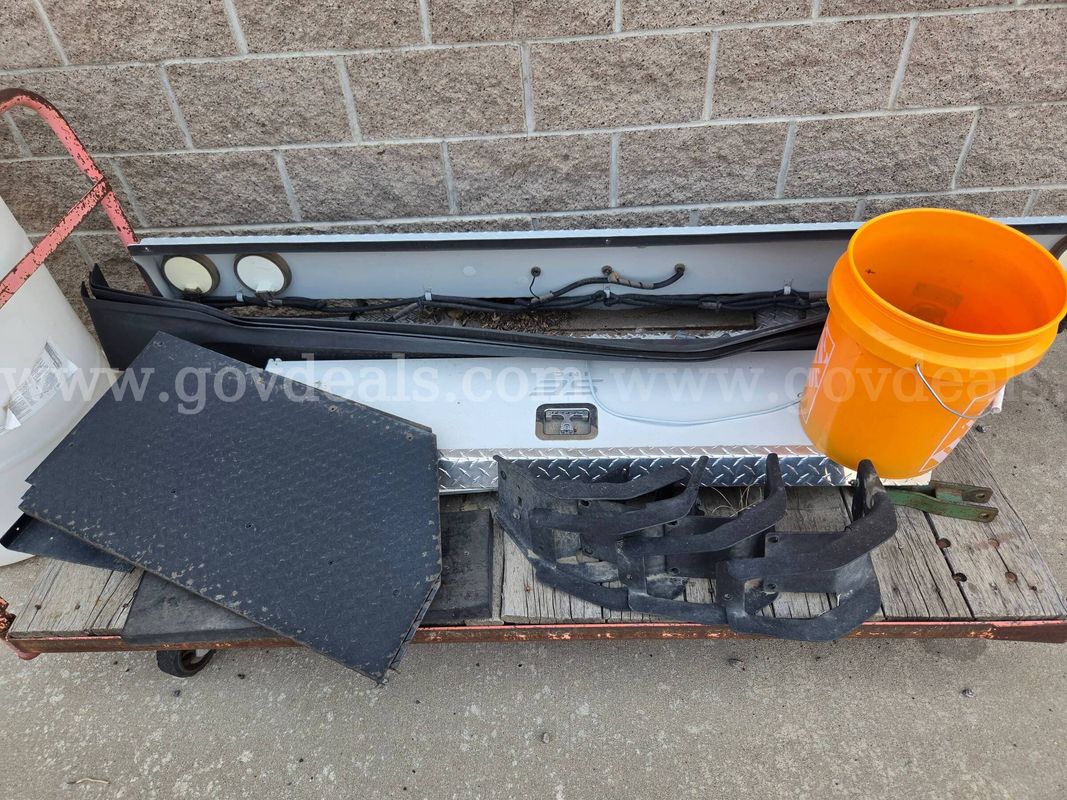 Lot of Scelzi Enterprises Truck Body Parts, Lights & Mounting Brackets