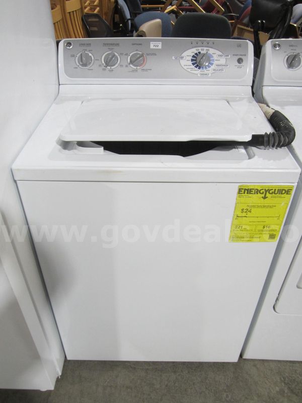Ge Washer Lot 722