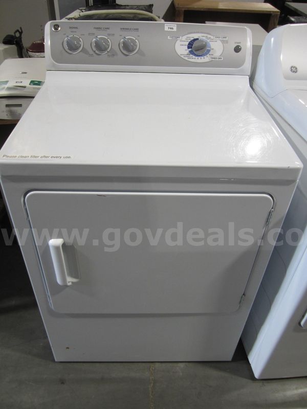 GE DRYER LOT 746