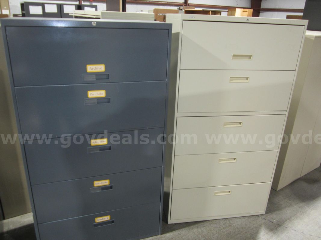 (2) LATERAL FILE CABINETS LOT 903