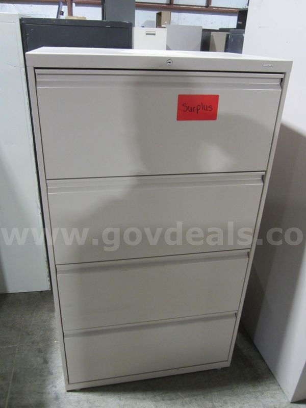 Lateral File Cabinet Lot 905