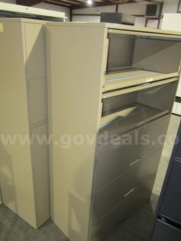 (2) LATERAL FILE CABINETS LOT 907