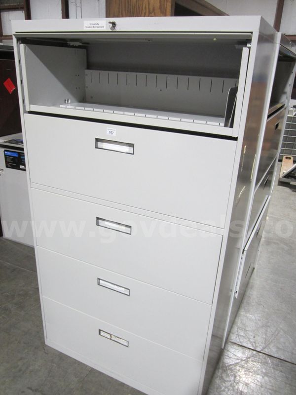 (2) LATERAL FILE CABINETS LOT 927