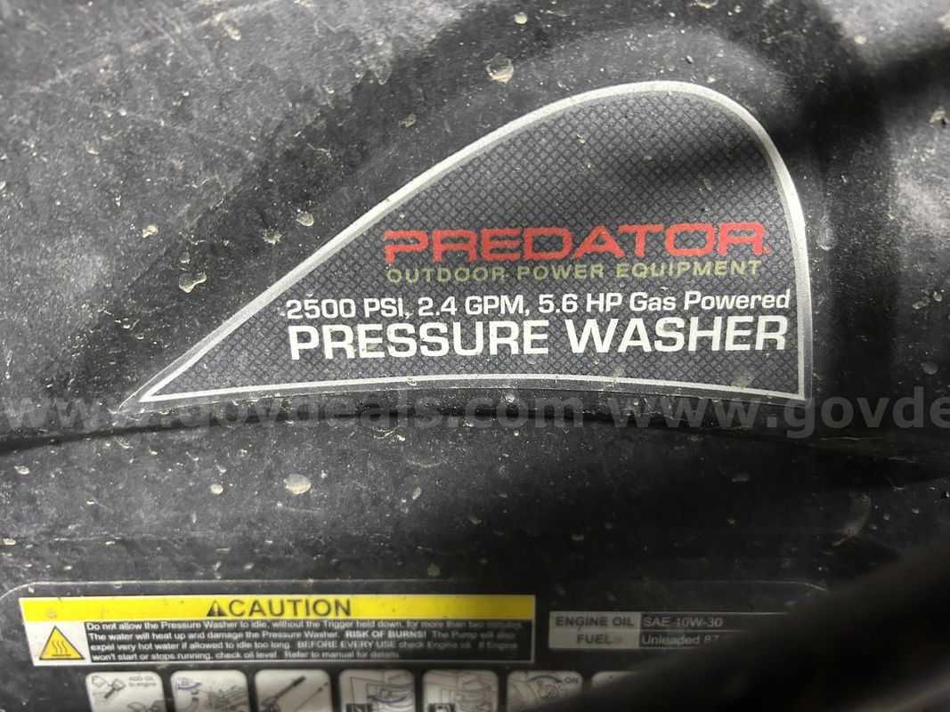 Used Predator Gas Powered Power Washer