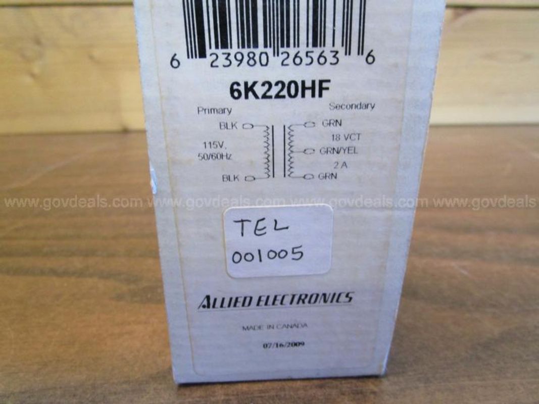 Transformer Type-3AH ED, 50/60 HZ, 36 VA