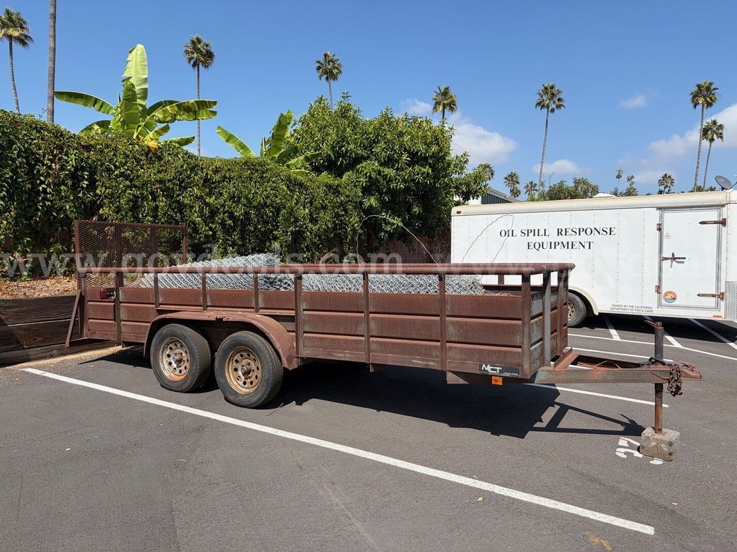 2011 16' Landscape Trailer (Serial Number: 4HXLS162XBC155856)