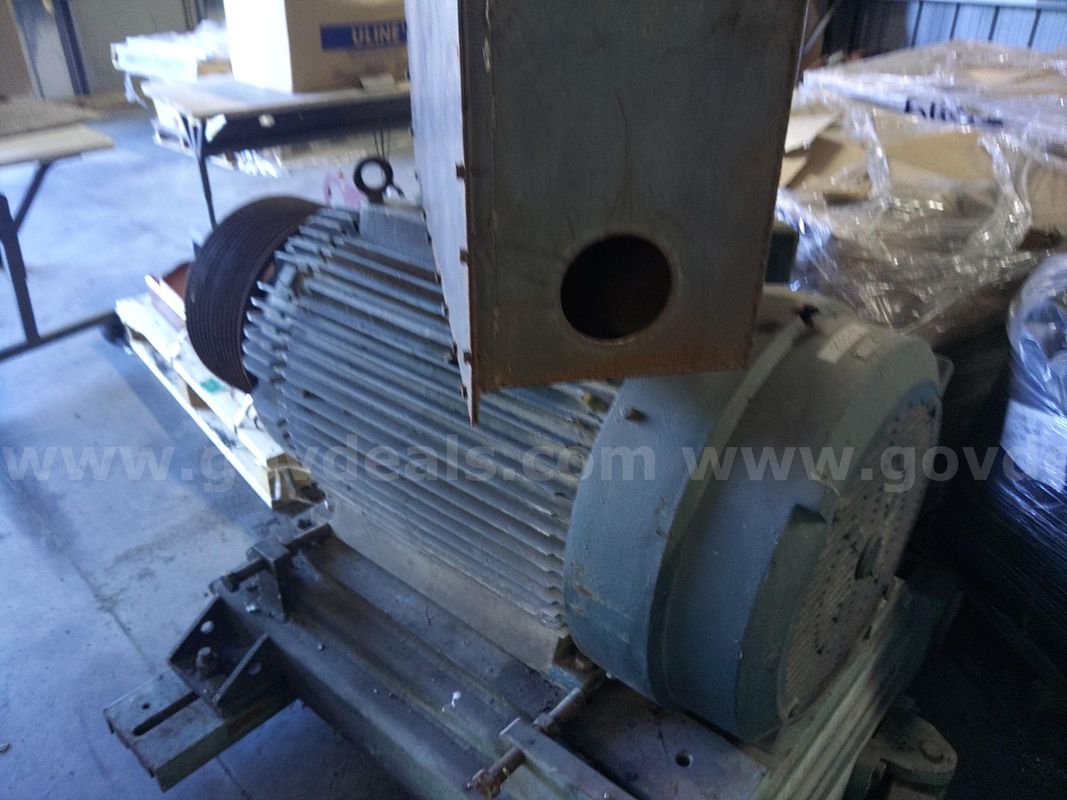 Lot of 7 Reliance Electric AC Motors – Unknown Condition