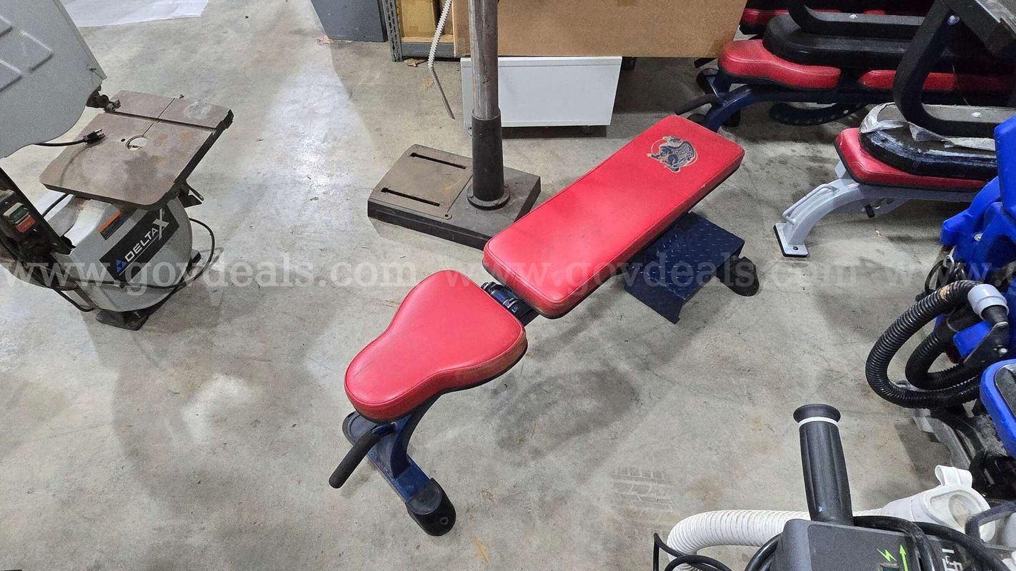Red Weight Benches (Qty. 4)