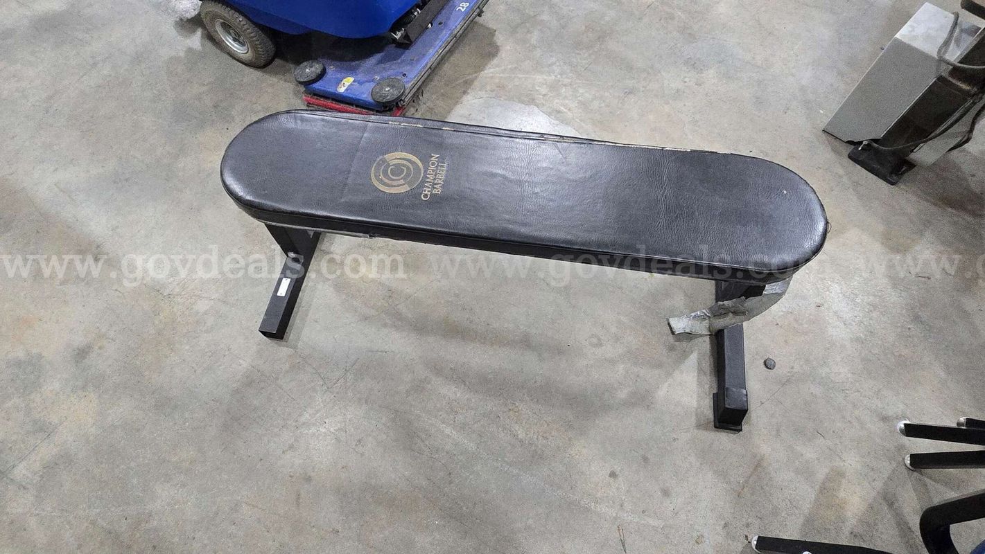 Black Weight Benches (Qty. 4)