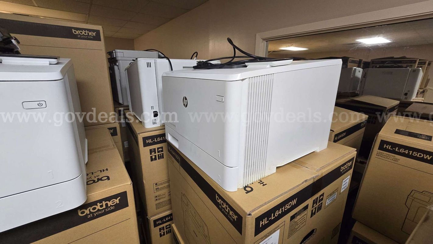 Lot 1 of 10 – (10) NEW Brother HL-L6415DW Laser Printers – In Original Boxes