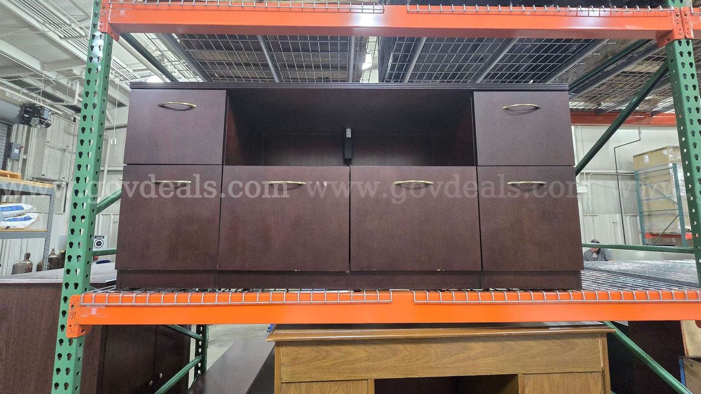 Lot of Assorted Office Furniture – Desks, Cabinets & Storage