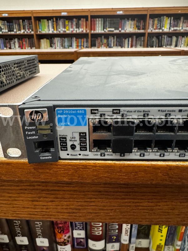 HP ProCurve 2910al-48G Switch (J9147A), 48-Port GbE Layer 3 Managed Rackmount Network Switch with Module Expansion