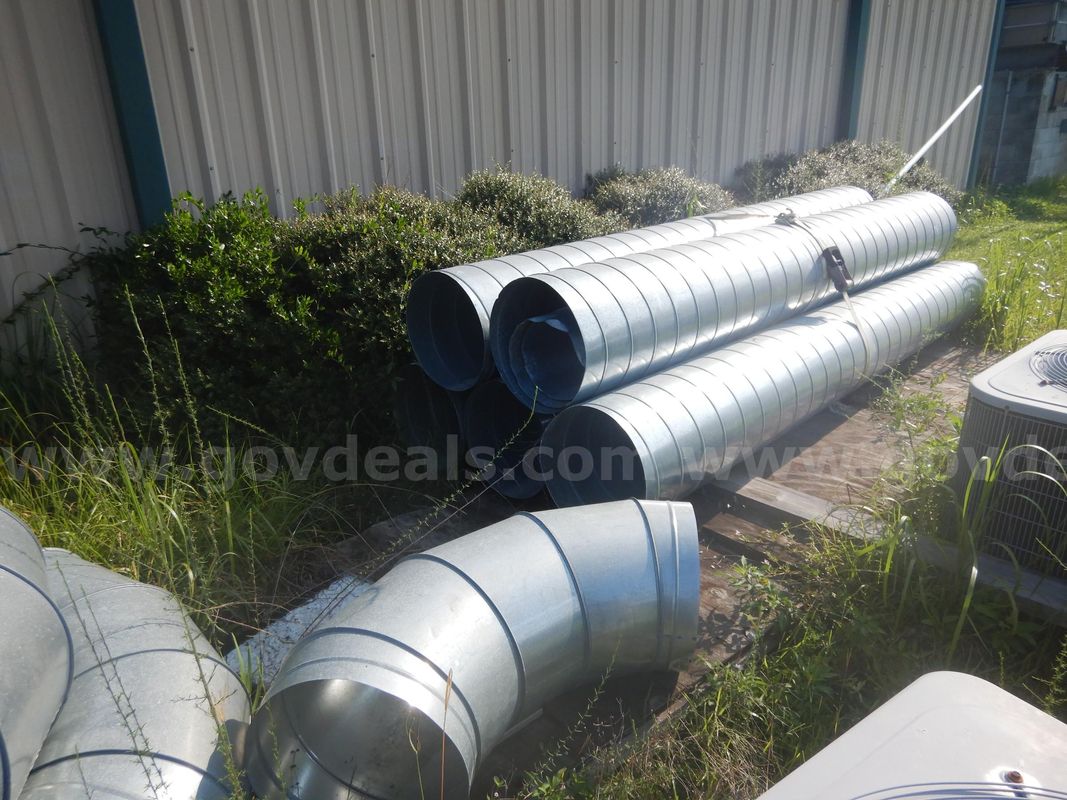 Lot Of Galvanized Duct Work