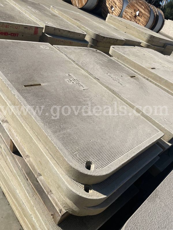 48x48 Type 2 Polymer Concrete Vault Lid, ANSI/SCTE-77 TIER 22 QTY: 158