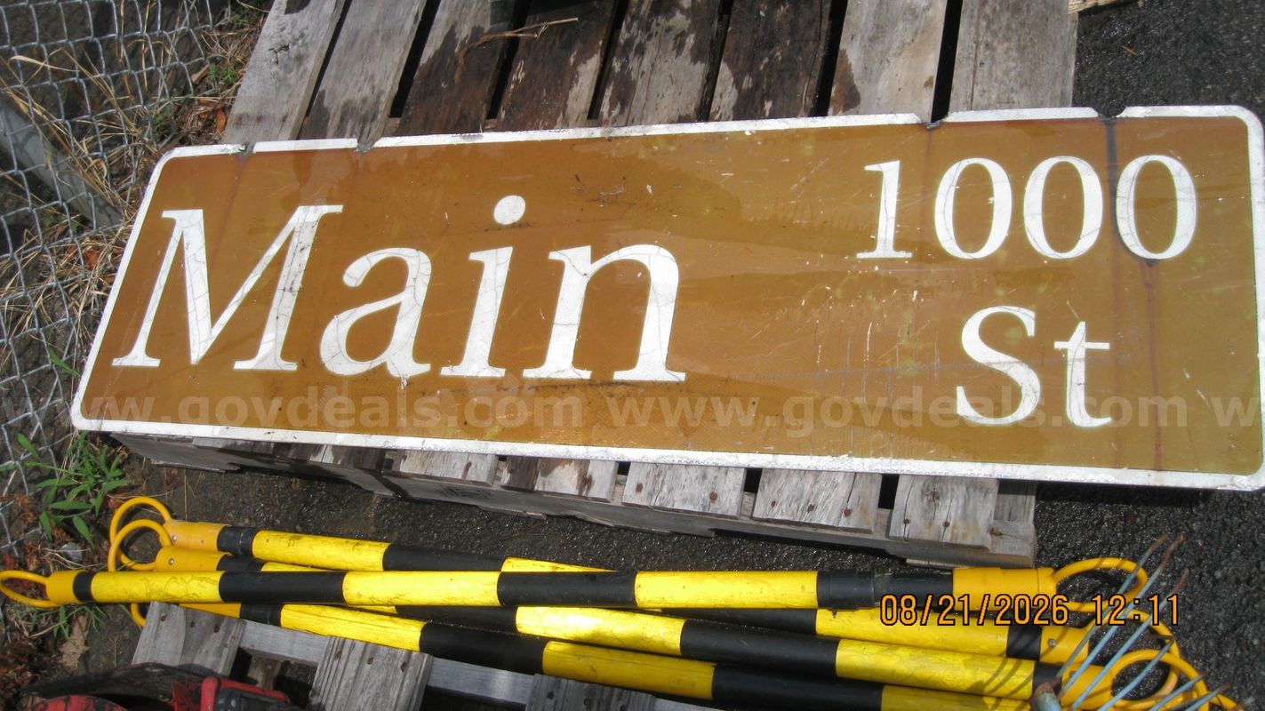 Street Sign , USED