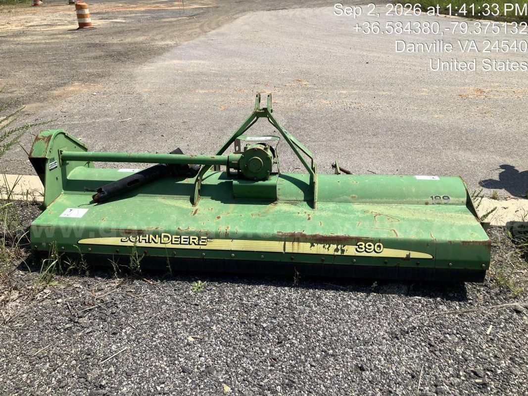 2010 John Deere Flail Mower, Used