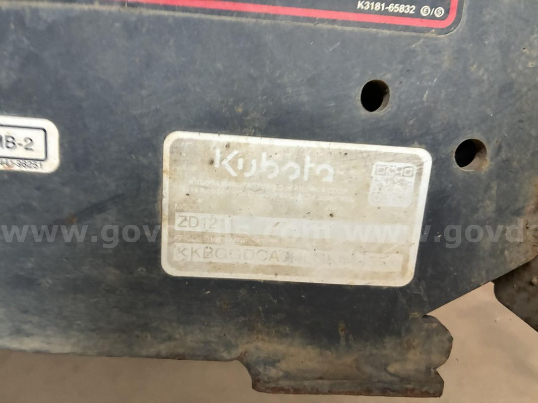 Kubota Mower