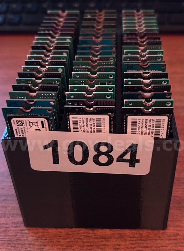 QTY 60-256GB SSD-Long