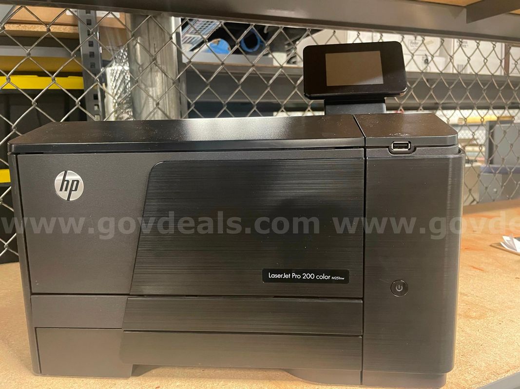 Lot of (1) HP LaserJet Pro 200 Color M251nw Printer