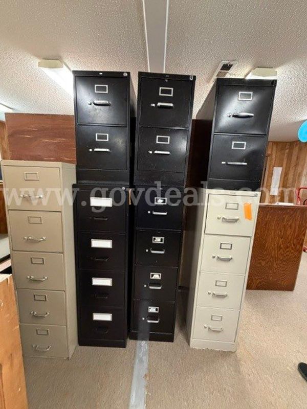 Misc. File Cabinets 15 total