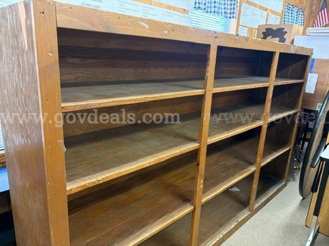 Misc. shelving 54T x 92W X 20 1/2D