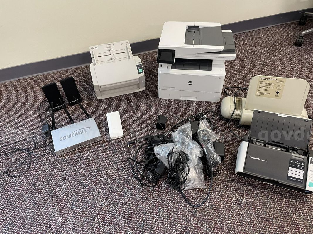 Lot of computer equipment and related items