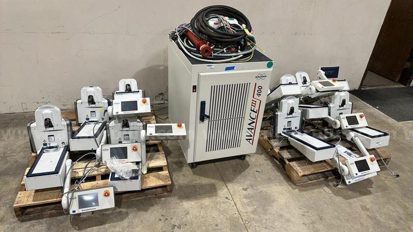 Bruker NMR Spectrometer Equipment, Models: Avance III, SampleXpress