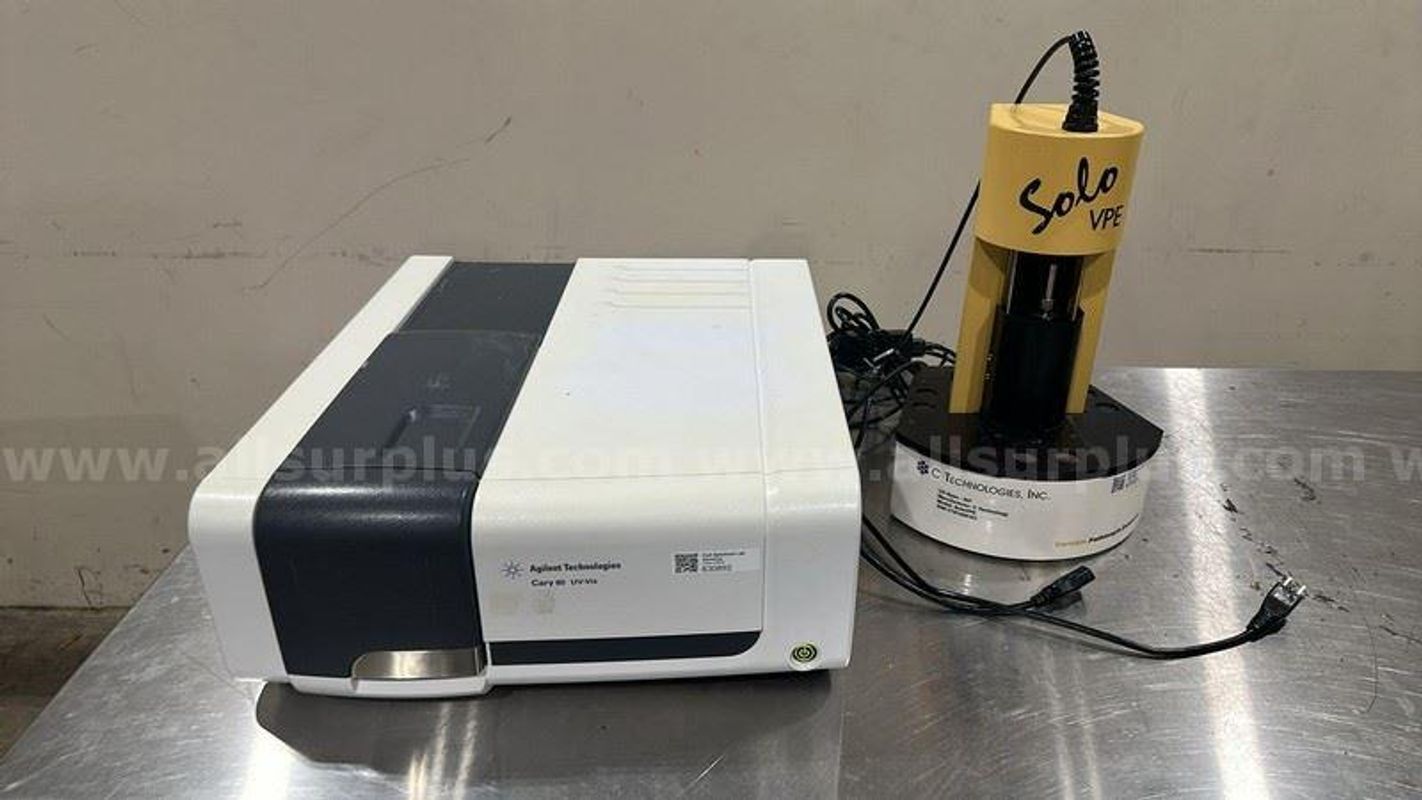 Agilent, C Technologies G6860A, Solo VPE Cary 60 UV-Vis, and Concentration Measurement