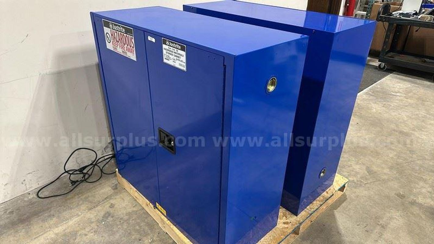 Justrite Sure-Grip EX Hazardous Materials Storage Cabinet