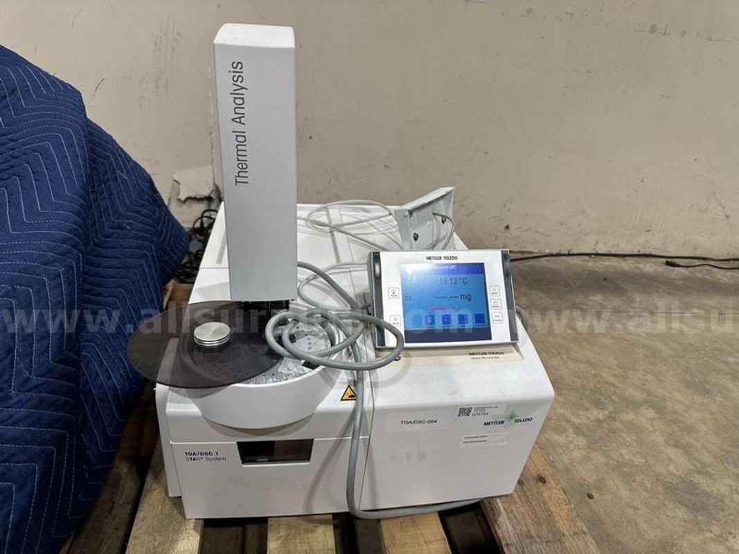 Mettler Toledo TGA/DSC 1 Star System Simultaneous Thermal Analysis