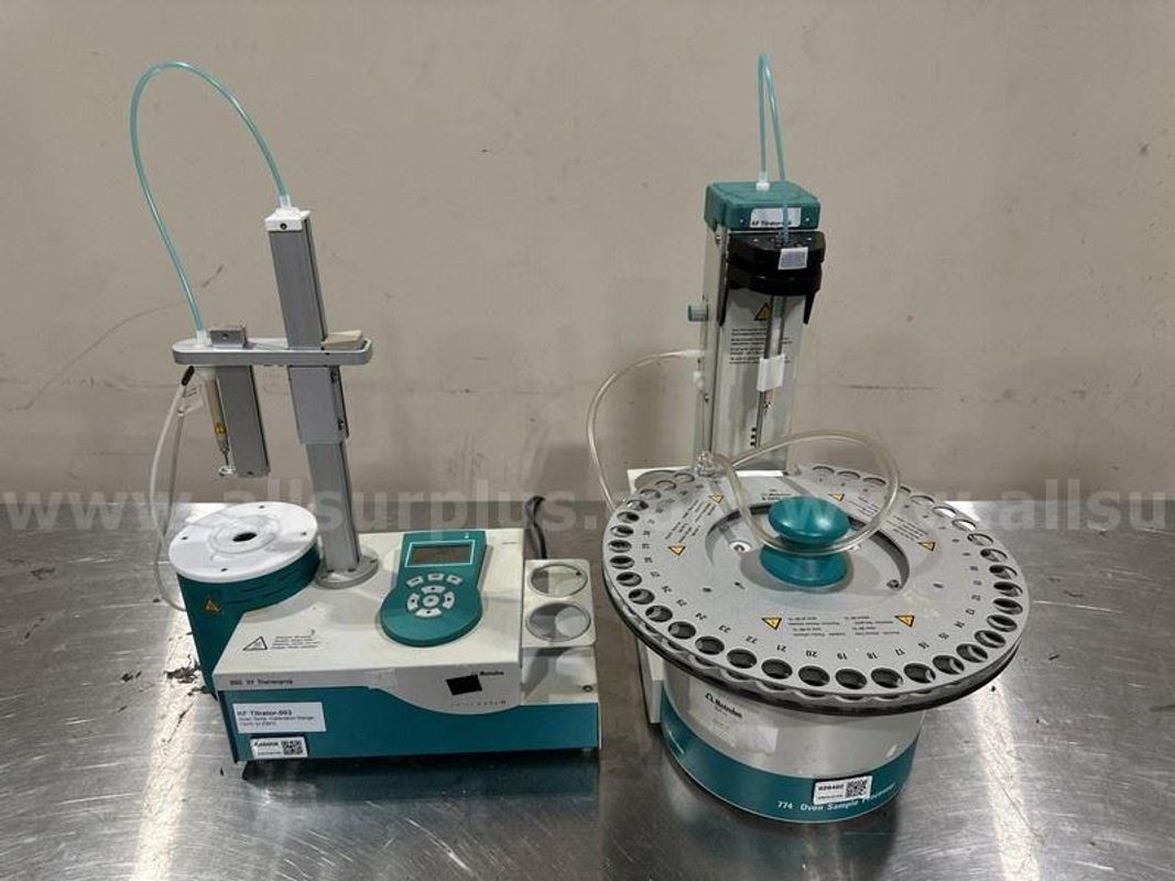 Metrohm 860, 774 KF Thermoprep and Oven Sample Processor