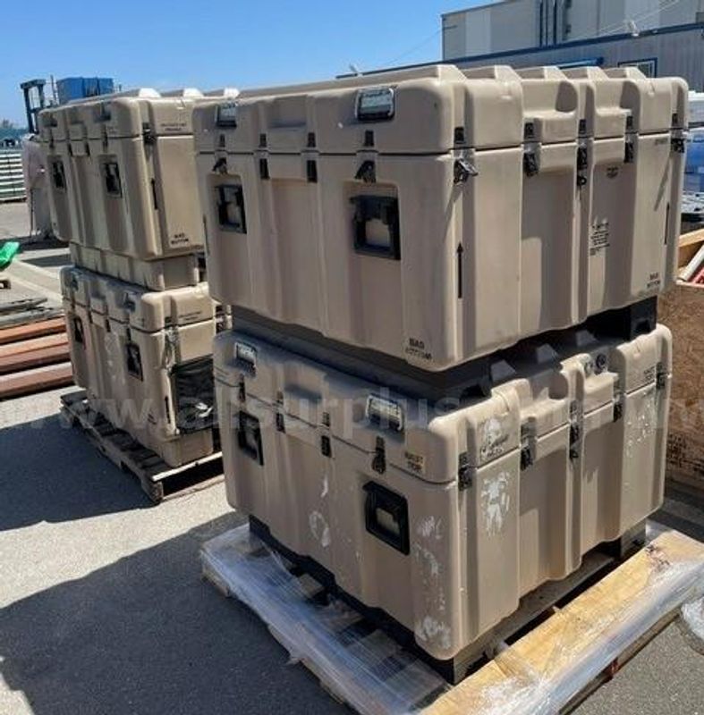 Lot of 4 Hardigg Protective Shipping/Storage Cases (2598422) Huntington Beach, CA