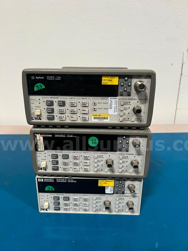 3ea. Agilent Counters