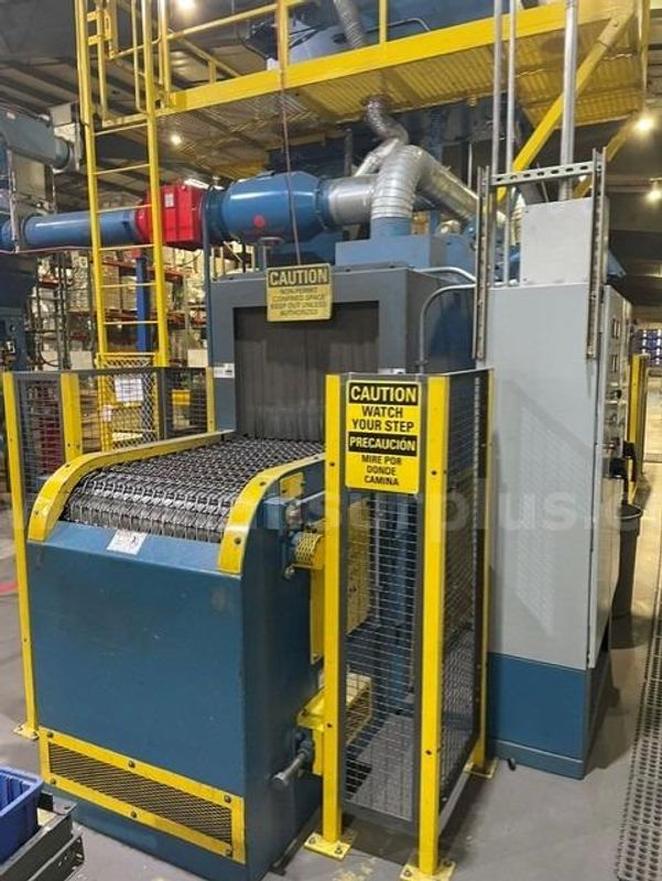 2020 Viking MB3024 Mesh Belt Shot Blast Machine
