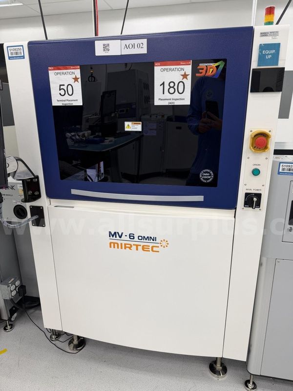 Mirtec MV-6 OMNI Automated Optical Inspector, Mirtec MV-6 OMNI