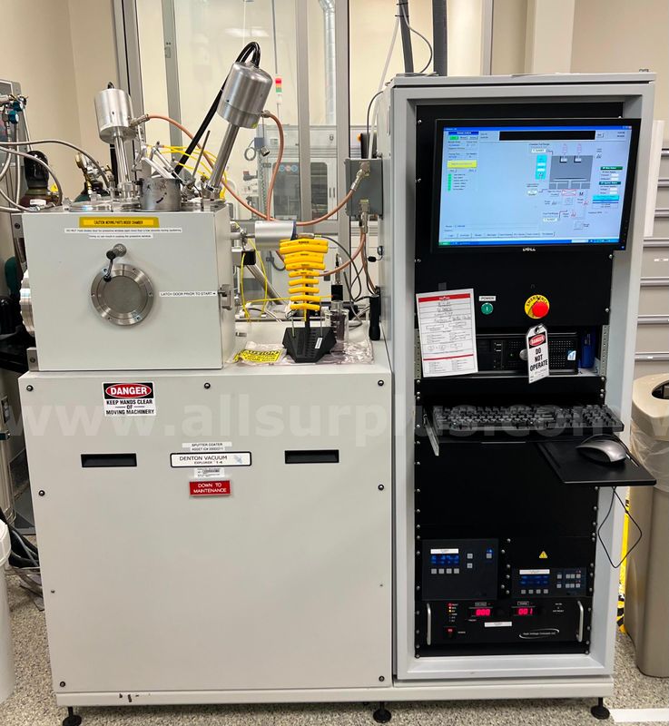 2014 Denton Vacuum Explorer-14 Plasma Metal Sputtering Deposition System