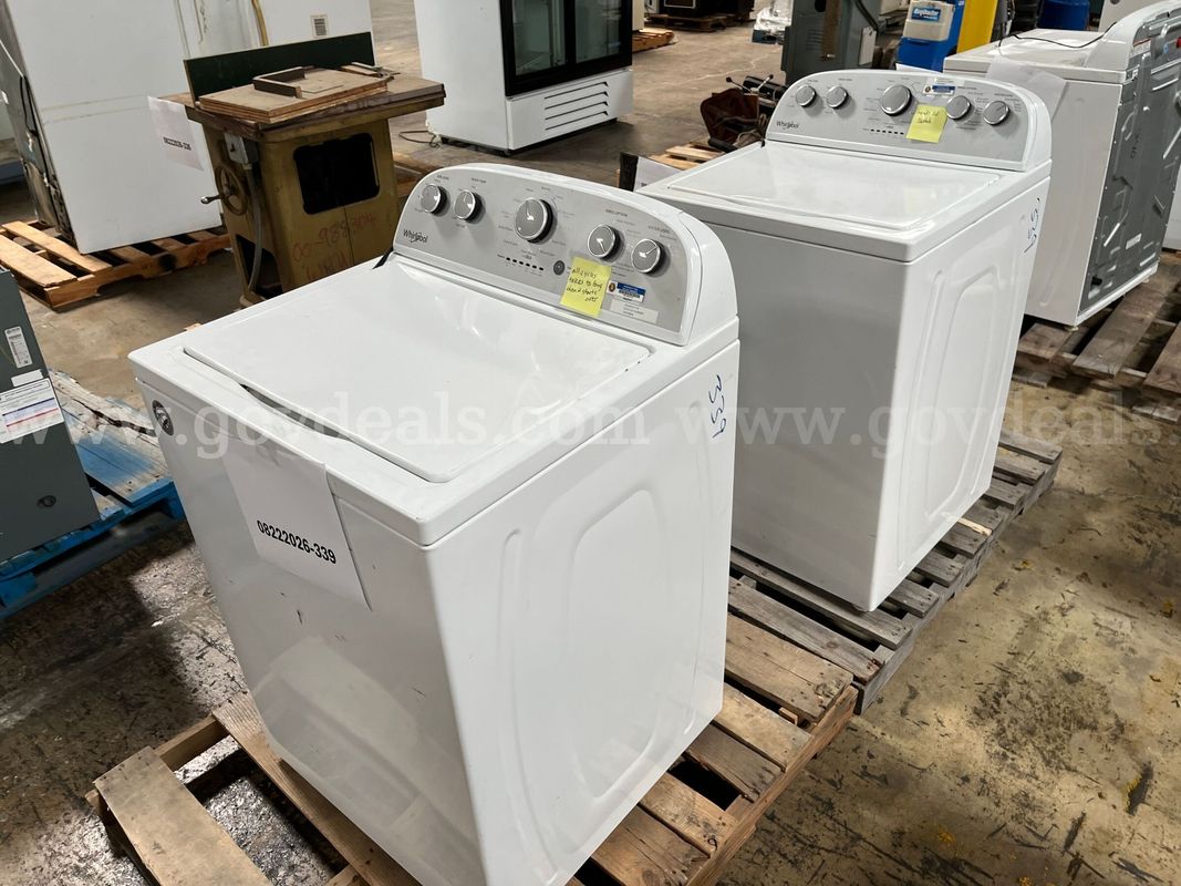 Lot of 2 washers