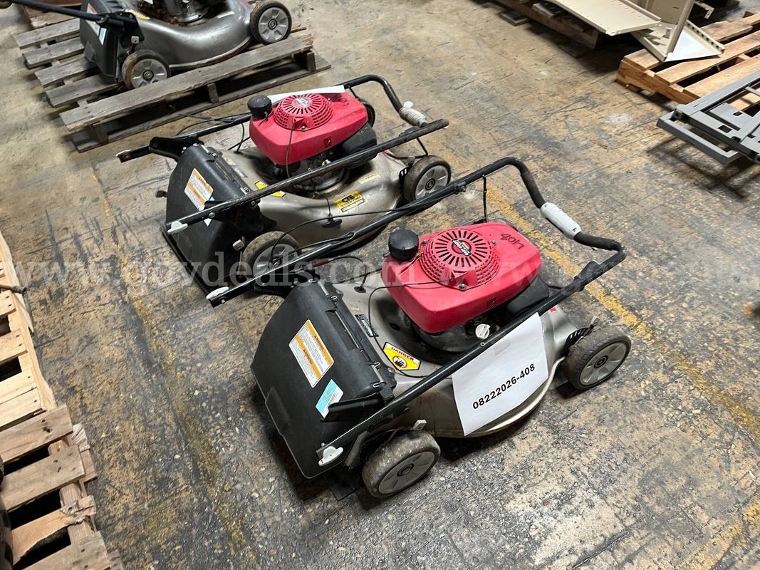 Lot of two Walk behind Mowers