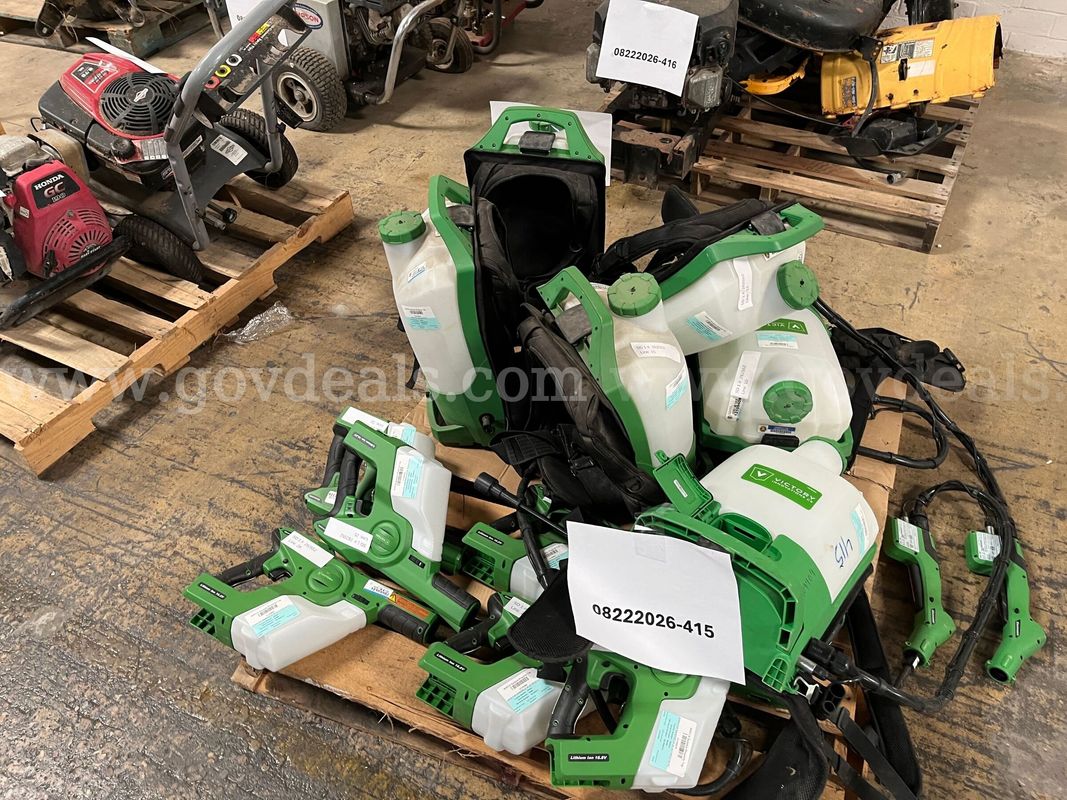 Lot of Disinfectant Sprayers