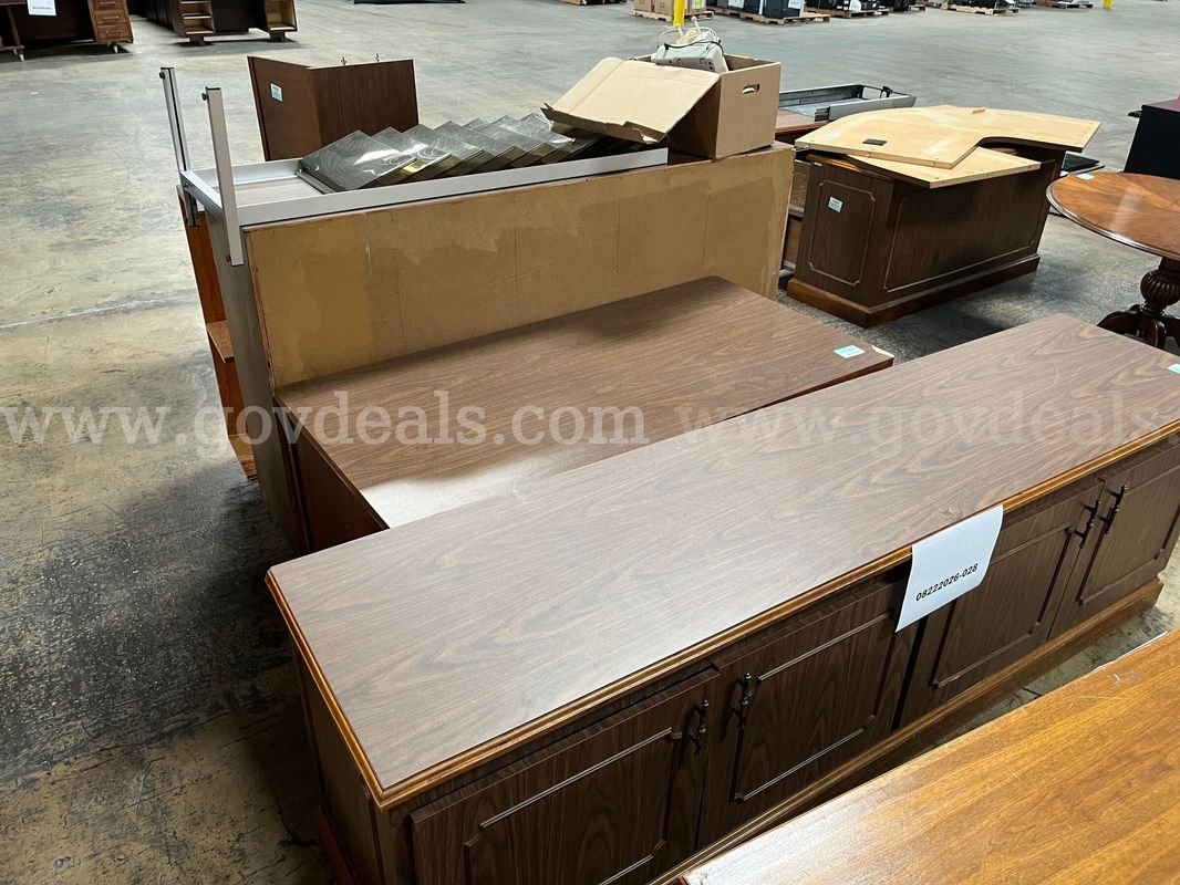 Lot of wood furniture